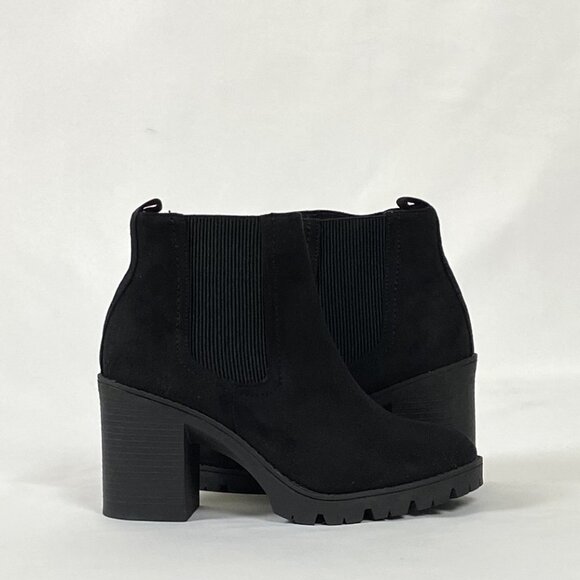 New Topshop Byron Black Chelsea Unit Boot 6.5 / 37 - Picture 4 of 12